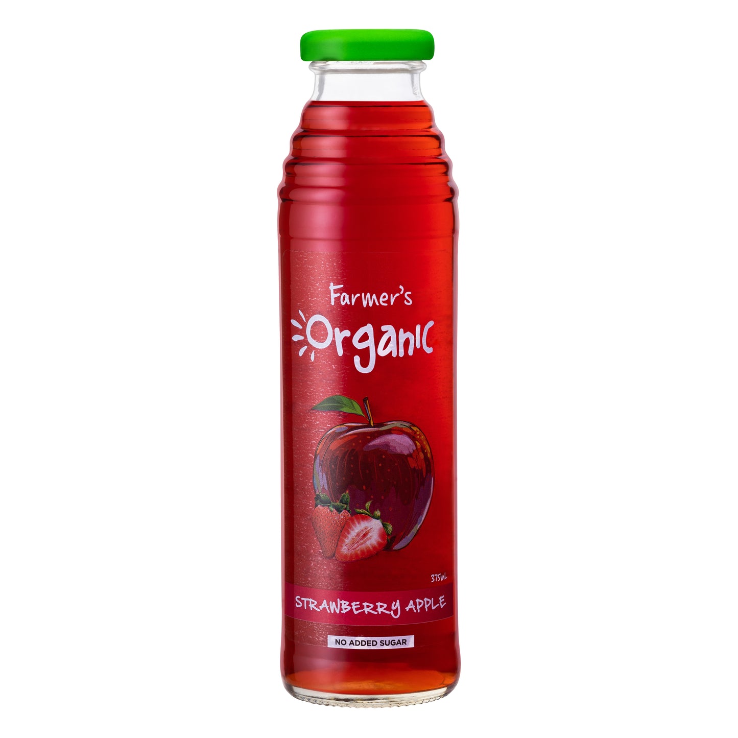 Farmers Organic Strawberry 375ml x 12 Bottles