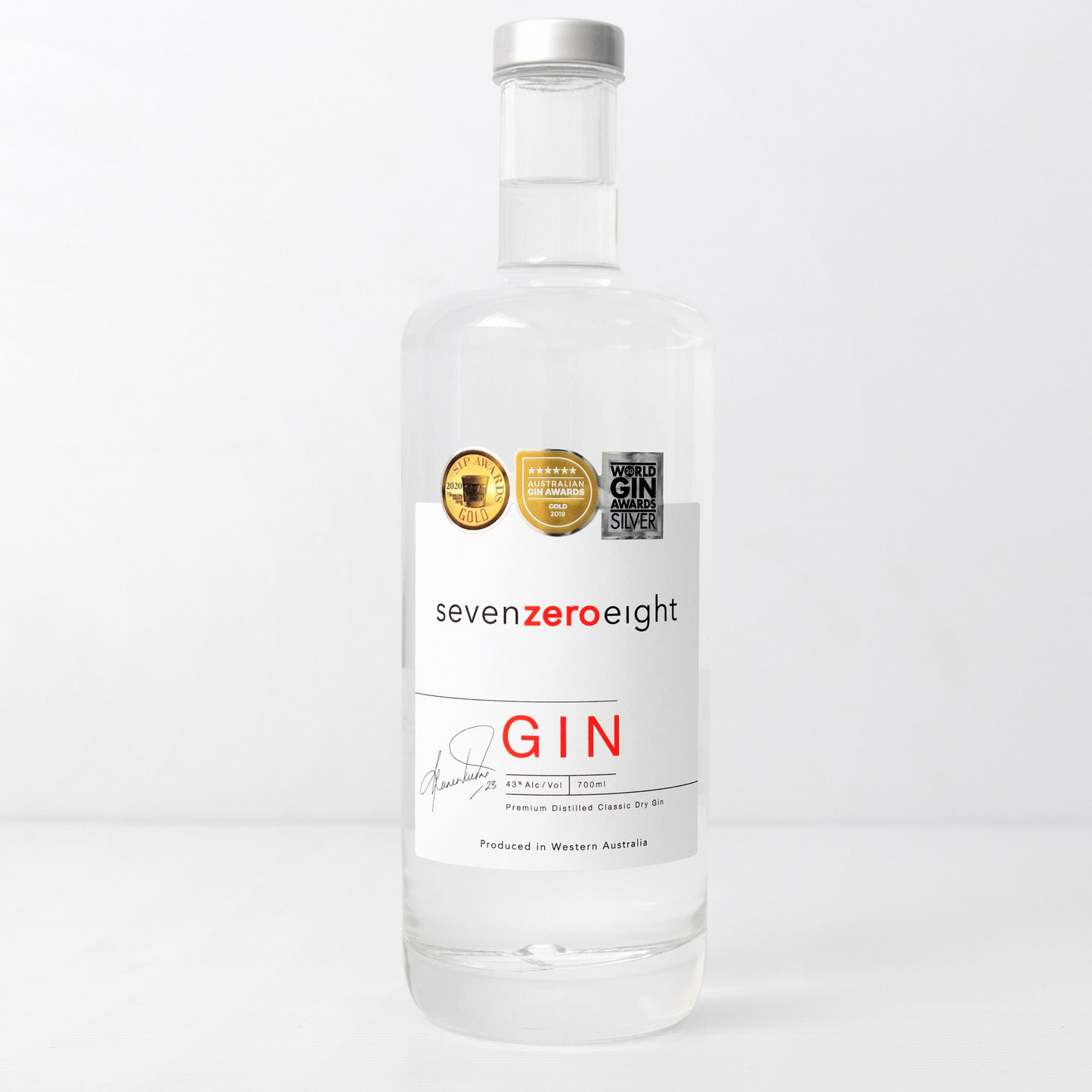 SevenZeroEight GIN - 700ml Bottle