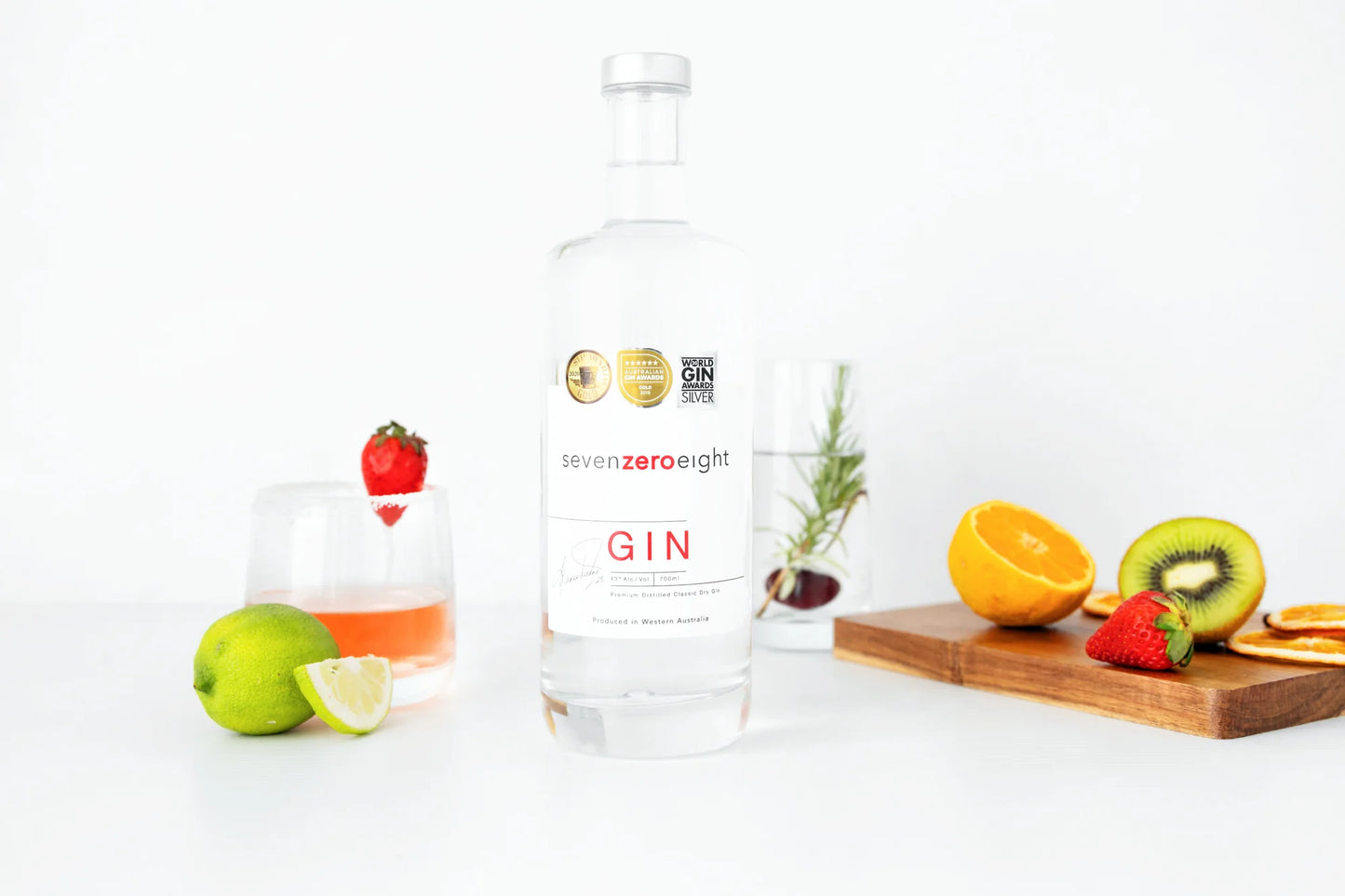 SevenZeroEight GIN - 700ml Bottle