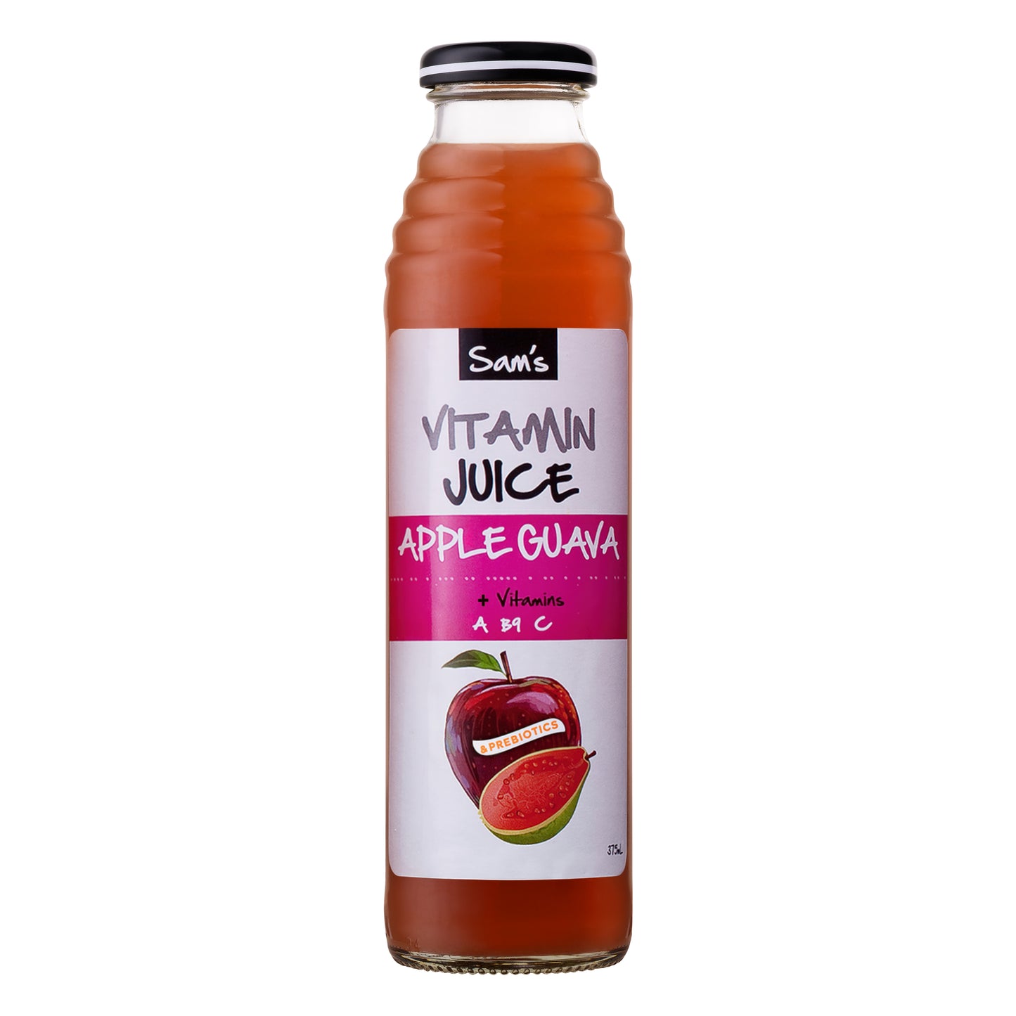 Sam's Vitamin Apple Guava Juice 375ml x 12 Bottles