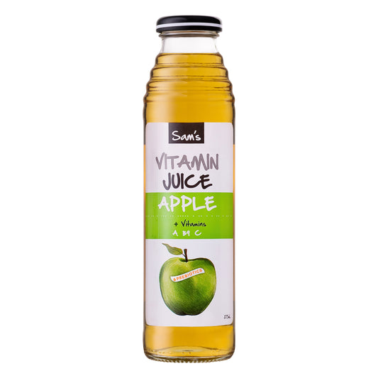 Sam's Vitamin Apple Juice 375ml x 12 Bottles