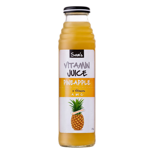 Sam's Vitamin Pineapple Juice 375ml x 12 Bottles