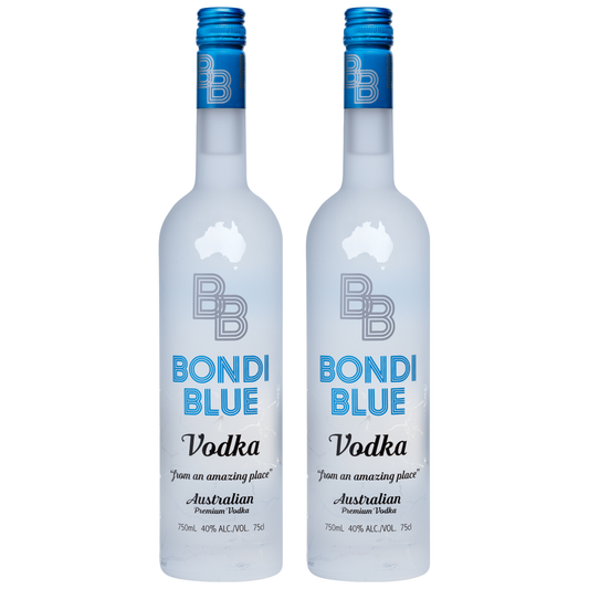 Bondi Blue Vodka Twin Pack