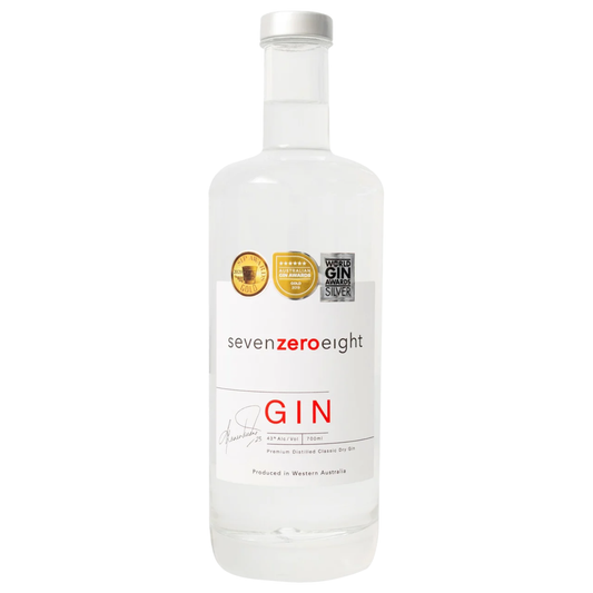 SevenZeroEight Gin - 700ml Bottle