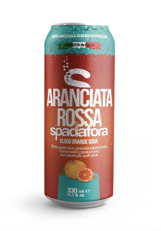 Spadafora Soft Drinks - Aranciata Rossa x 24 Cans
