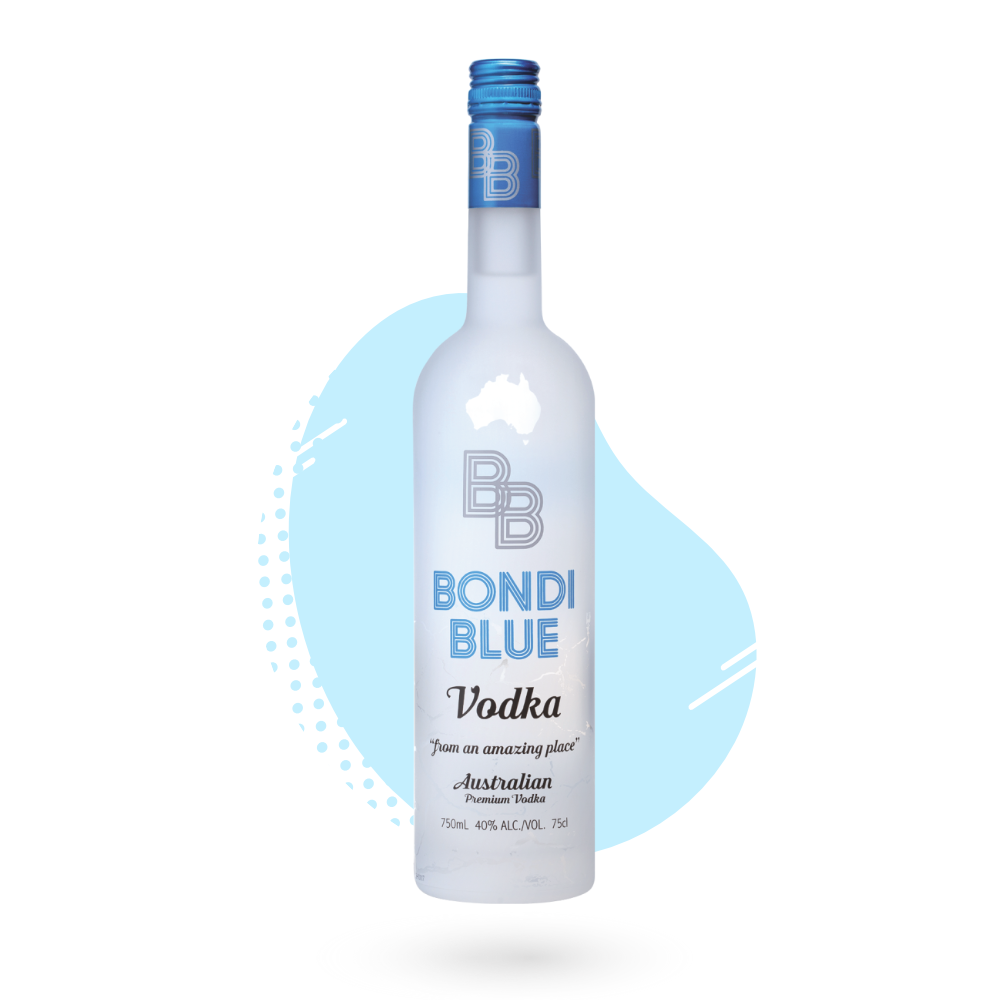 Bondi Blue Vodka 750ml